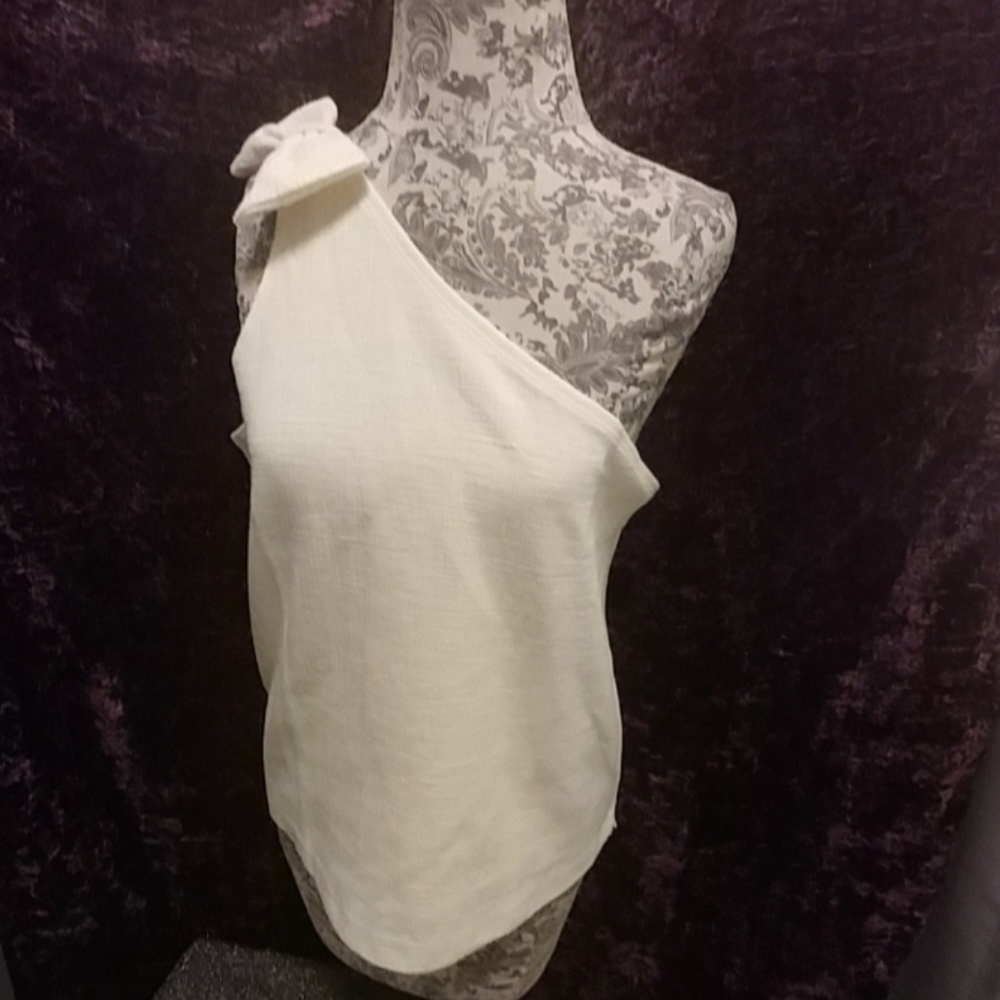Medium NWT J.Crew one shoulder top